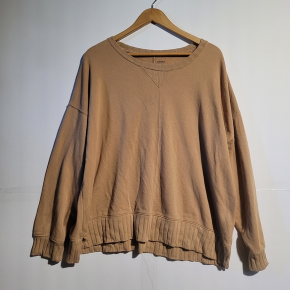 Sonoma Sweaters - Sonoma Beige Pullover Sweatshirt Womens Size Xxl